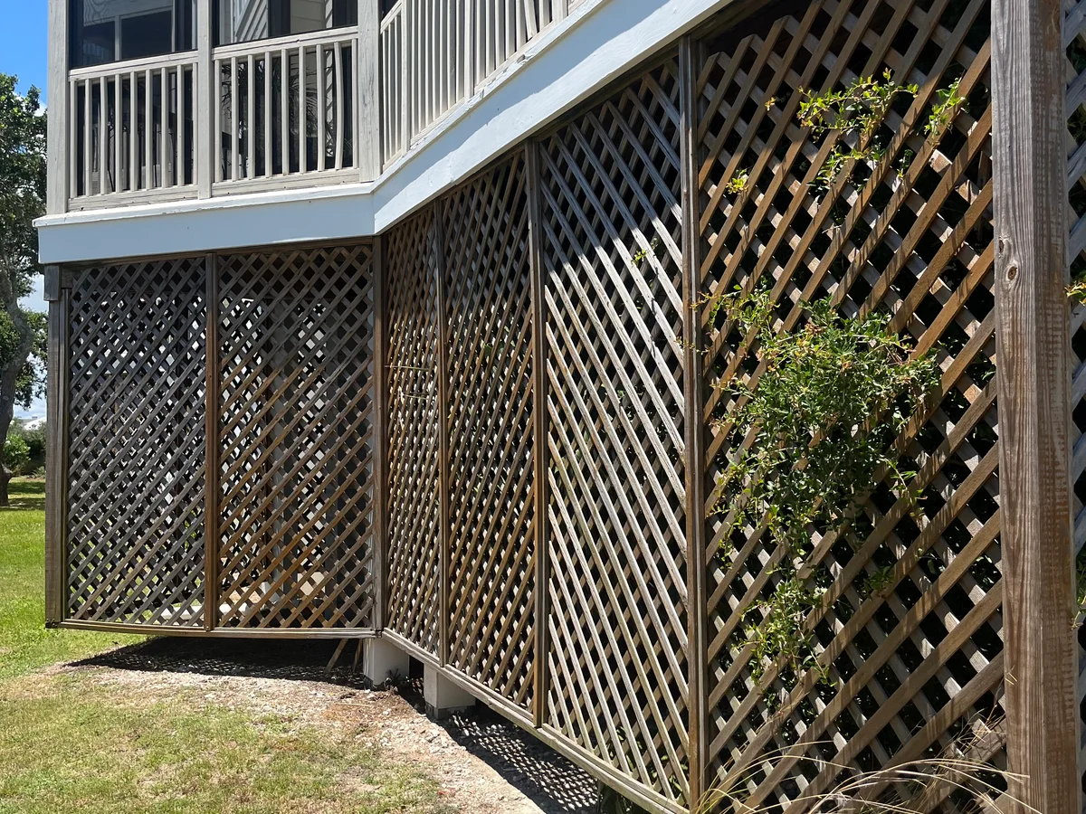 Exterior renovation work on a building envelope